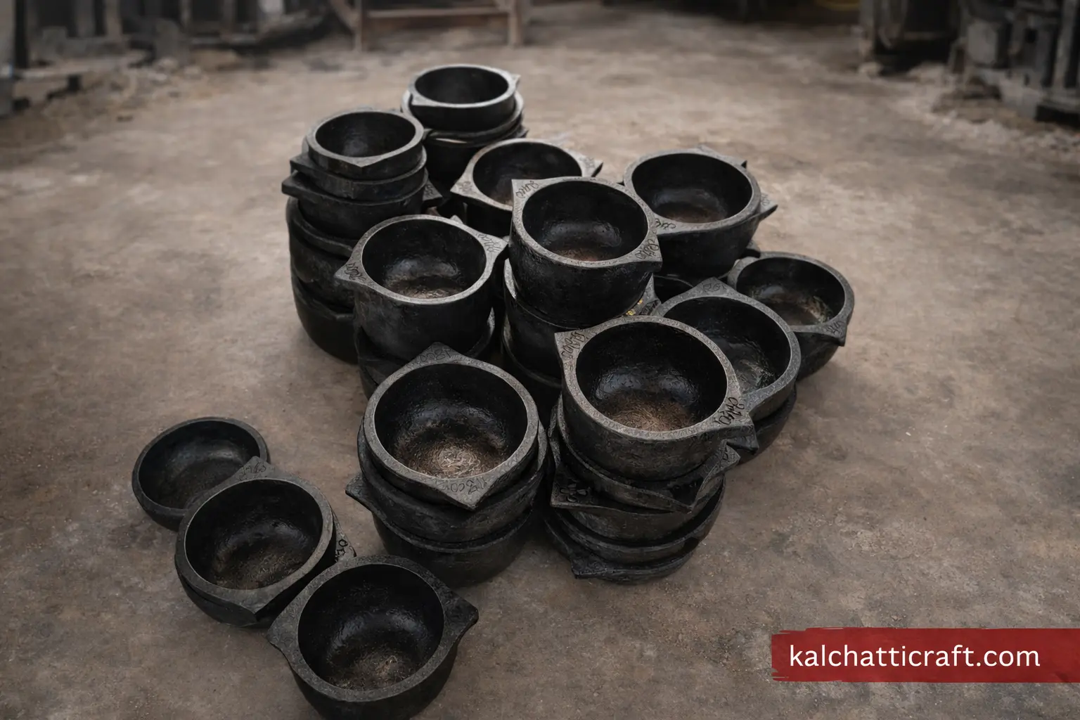 Handcrafted Soapstone Kalchatti - Image 6