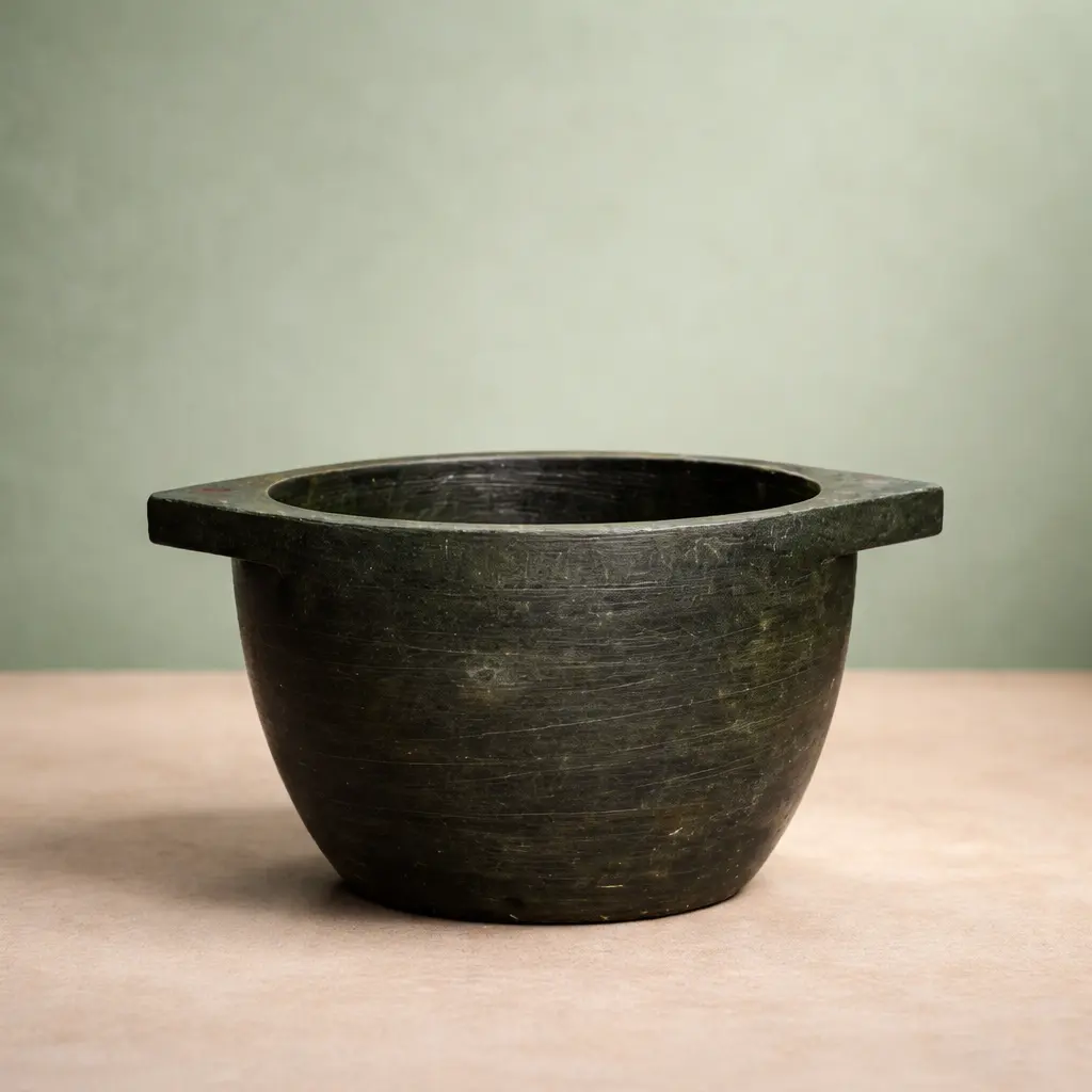 Handcrafted Soapstone Kalchatti - Image 3